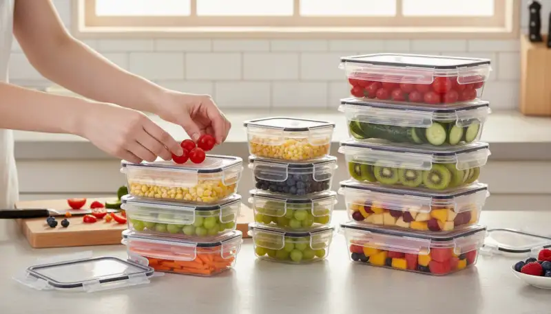 Effizientes Meal Prep mit Gefrierboxen