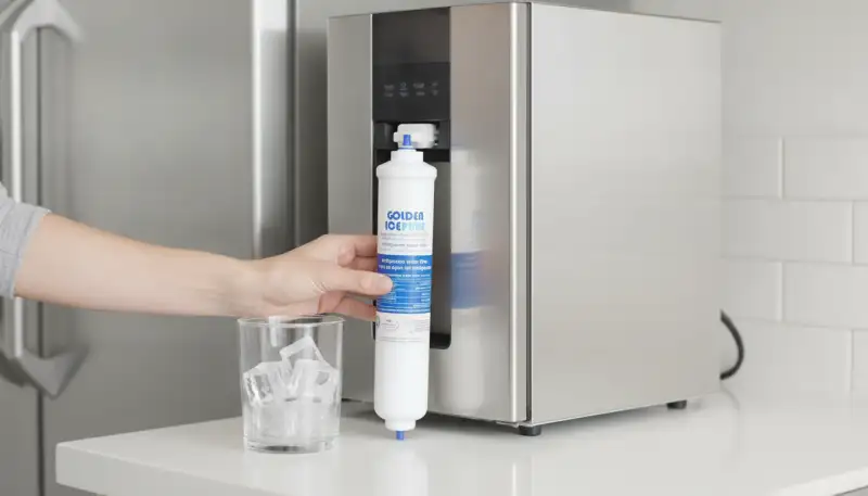 Eiswürfelmaschine: Filterwechsel leicht gemacht