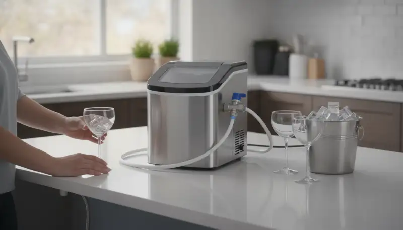 Feste Wasserzufuhr für Cocktail-Eismaschinen