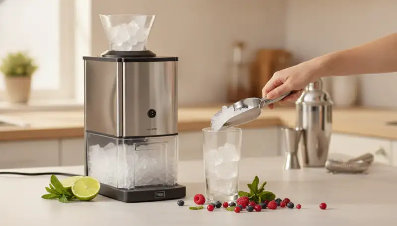 Perfektes Crushed Ice: Ihr Guide zum elektrischen Eiscrusher