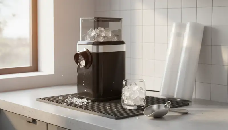 Sauberkeit und Schutz: Abtropfschalen für Eiscrusher